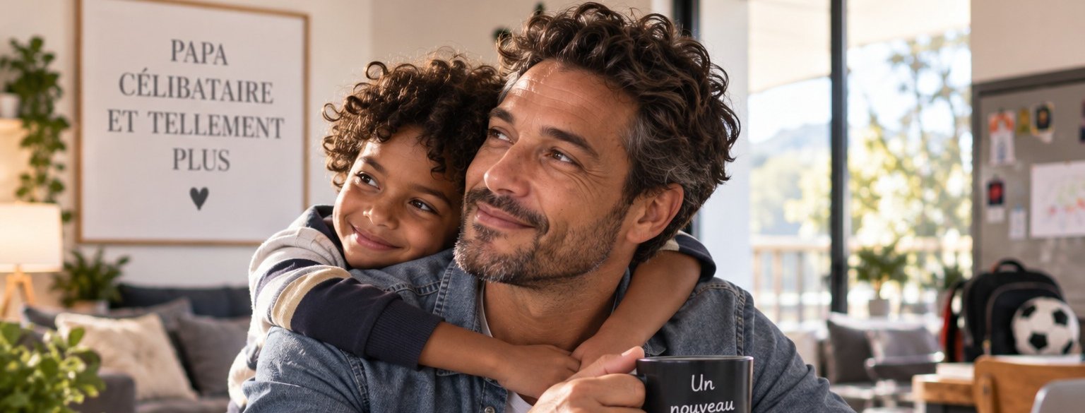 Papa célibataire  avec son enfant qui envisage de refaire sa vie et de faire de nouvelles rencontres
